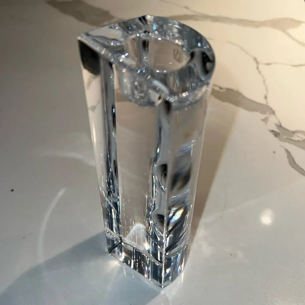 Lenox Ovations 6” Moonlight Crystal Candlestick